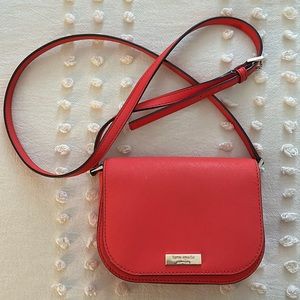kate spade small crossbody - in All Weather Color: Coral “live color fully”